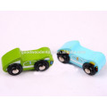 2015New Item Colorful Wooden Bus DIY Car Toy